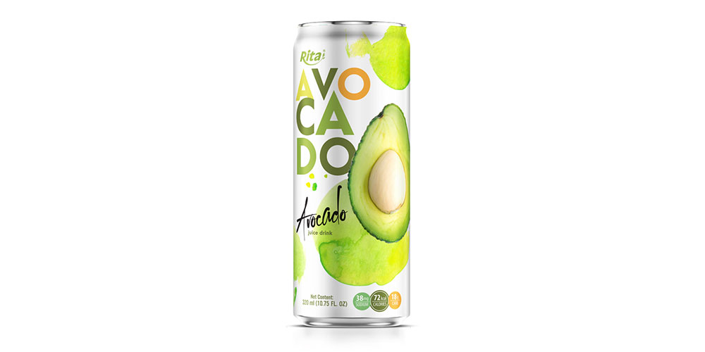 Avocado Juice Drink 320ml Can Rita Brand