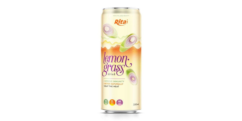 Lemongrass Drink 330ml Can Rita Brand 