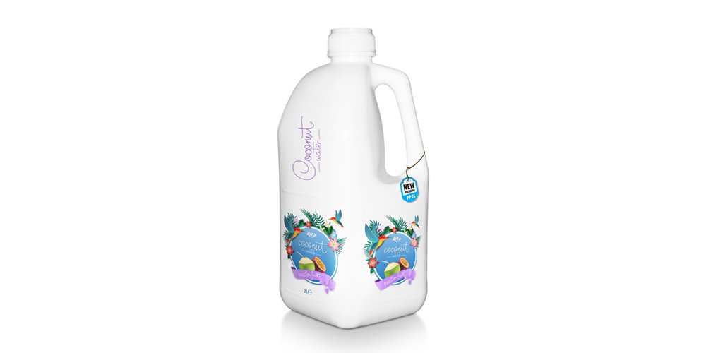 Natural Coconut Water With Passion Juice 2L Pet Bottle