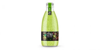 250ml-glass-bottle-Chia-seed-drink-with-kiwi-flavor-RITA-brand