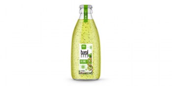 Basil-seed-kiwi-250ml-glass-bottle