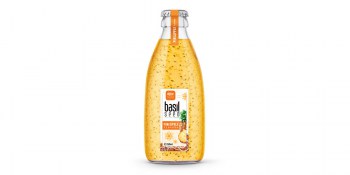 Basil-seed-pineapple-250ml-glass-bottle