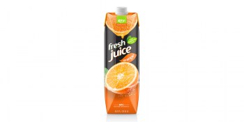 Aseptic: 200ml Paper Box Fresh Orange Juice Rita Brand